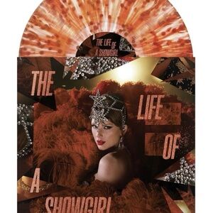 Taylor Swift Vinyl Record - Orange and Red Splatter